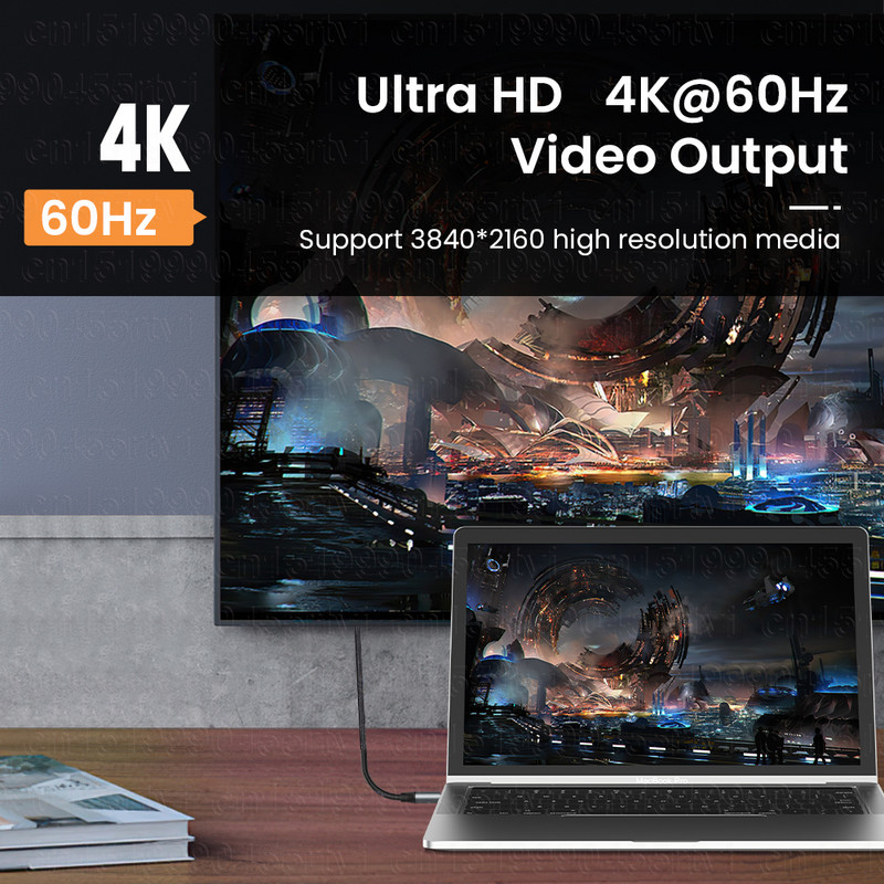 Καλώδιο USB C PD 100W 10Gbps USB TYPE C 3.1 Gen2 καλώδιο για τηλέφωνο για Macbook Pro/Air Huawei Xiaomi 5A 4K@60Hz Καλώδια γρήγορης φόρτισης