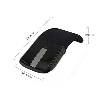 Bluetooth Wireless Arc Touch Mouse 1200DPI Оптична сгъваема Mause Slim Notebook Mause Ултратънки компютърни мишки за Microsoft PC