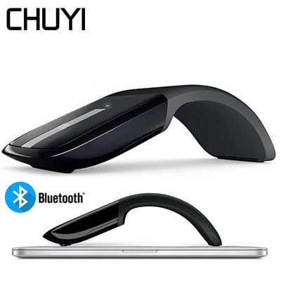 Bluetooth Wireless Arc Touch Mouse 1200DPI Оптична сгъваема Mause Slim Notebook Mause Ултратънки компютърни мишки за Microsoft PC