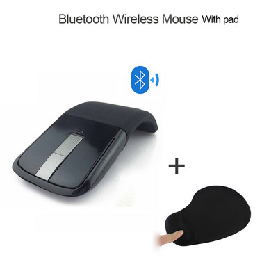 Bluetooth Wireless Arc Touch Mouse 1200DPI Оптична сгъваема Mause Slim Notebook Mause Ултратънки компютърни мишки за Microsoft PC