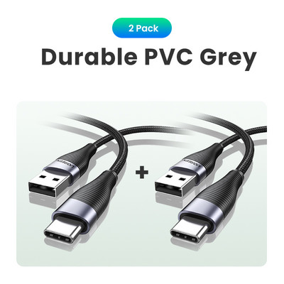 UGREEN 2 paketa USB C kabel USB tip C kabel za punjenje 3A za Xiaomi Realme Samsung USB C kabel za brzo punjenje 2 kom 1m 1,5m tip C