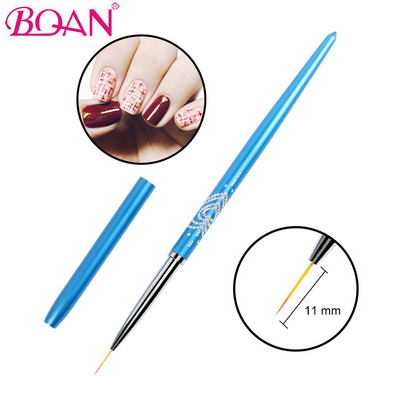 BQAN 5mm/7mm/9mm/11mm/13mm Nail Art Kist Nail Liner Line Olovke Gel Polish Slikanje Crtanje Nail Art Kistovi Tanka kosa