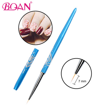 BQAN 5mm/7mm/9mm/11mm/13mm Nail Art Kist Nail Liner Line Olovke Gel Polish Slikanje Crtanje Nail Art Kistovi Tanka kosa
