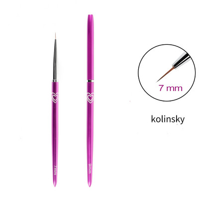 BQAN 5mm/7mm/9mm/11mm/13mm Nail Art Kist Nail Liner Line Olovke Gel Polish Slikanje Crtanje Nail Art Kistovi Tanka kosa