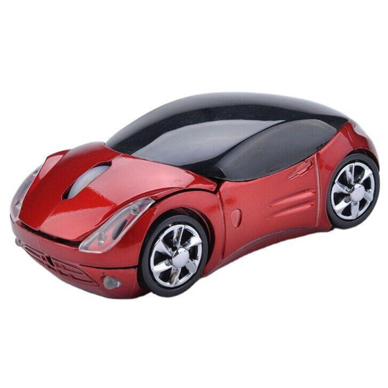 2.4GHz 1600DPI bežični optički miš USB miševi za pomicanje za tablet prijenosno računalo crtani automobilski miš