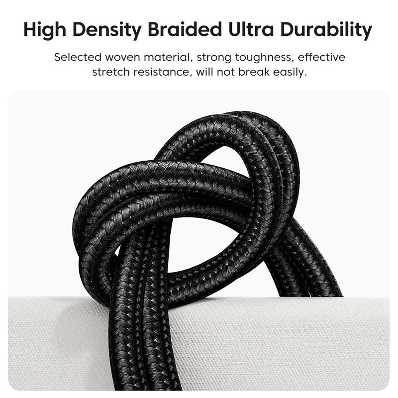 Toocki USB C na USB tip C kabel prozirni Quick Charge 100W PD kabel za brzo punjenje, žica za Samsung Xiaomi POCO MacBook kabele