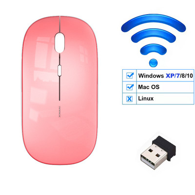Mouse silențios Bluetooth Anmck pentru computer Reîncărcabil Mini Magic bluetooth mouse fără fir USB pentru laptop PC Xiaomi