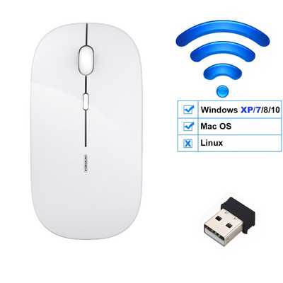 Mouse silențios Bluetooth Anmck pentru computer Reîncărcabil Mini Magic bluetooth mouse fără fir USB pentru laptop PC Xiaomi