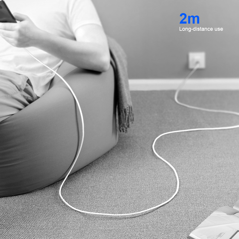 Καλώδιο USB-C 2m 5A E-MARK 100W γρήγορη φόρτιση Ισχύει για MacBook και φορητό υπολογιστή διασύνδεσης 29W 30W 45W 61W 65W 87W Thunderbolt 3