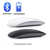 Bezdrôtová myš Bluetooth Magic Mouse Tichá nabíjateľná laserová počítačová myš Tenká ergonomická myš pre Apple Macbook Microsoft