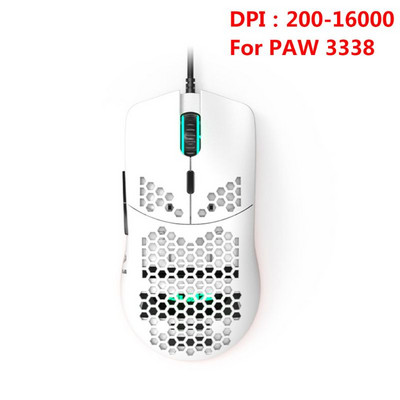 AJ390/AJ39 Mouse ușor cu fir Mouse de gaming cu gol Mouse 6 DPI reglabil 7 taste pentru sisteme Windows 2000/XP/Vista/7/8/10