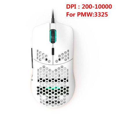 AJ390/AJ39 Mouse ușor cu fir Mouse de gaming cu gol Mouse 6 DPI reglabil 7 taste pentru sisteme Windows 2000/XP/Vista/7/8/10