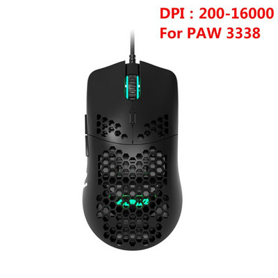 AJ390/AJ39 Mouse ușor cu fir Mouse de gaming cu gol Mouse 6 DPI reglabil 7 taste pentru sisteme Windows 2000/XP/Vista/7/8/10