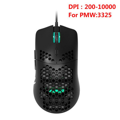 AJ390/AJ39 Mouse ușor cu fir Mouse de gaming cu gol Mouse 6 DPI reglabil 7 taste pentru sisteme Windows 2000/XP/Vista/7/8/10