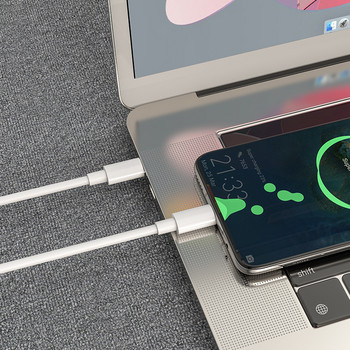 HOCO 100W USB C към USB Type C кабел 5A 100W PD Бързо зареждане за Macbook Поддръжка на iPad Бързо зареждане за Samsung S20 Xiaomi 10 Pro