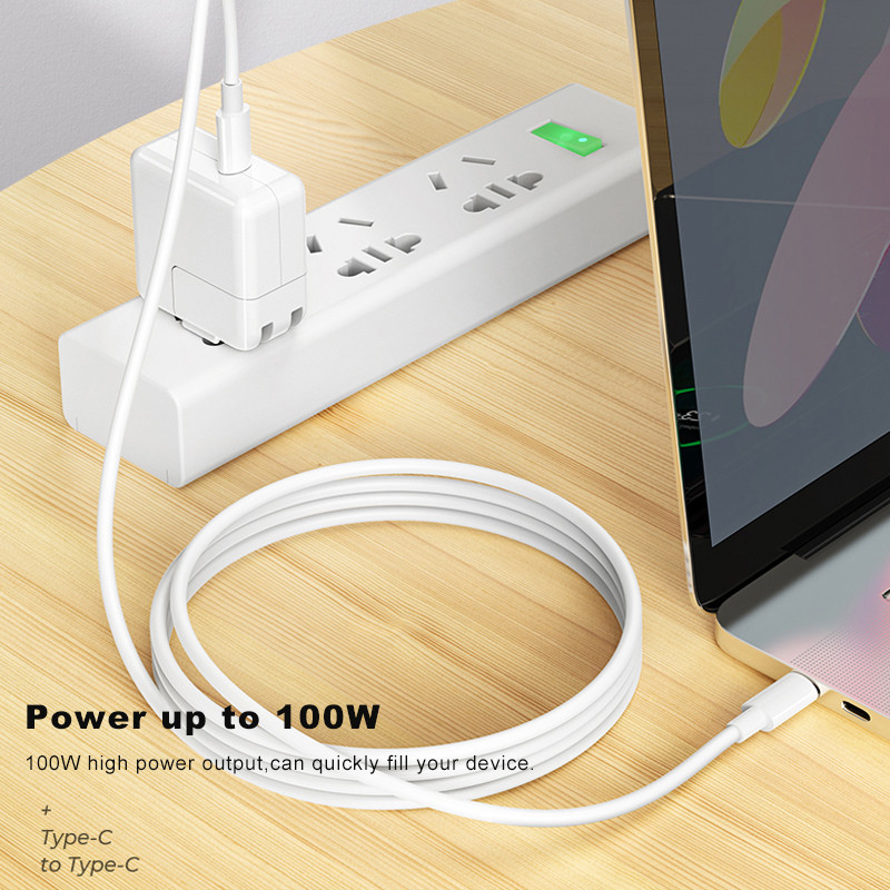 HOCO 100W USB C u USB tip C kabel 5A 100W PD Brzo punjenje za Macbook Podrška za iPad Quick Charge za Samsung S20 Xiaomi 10 Pro