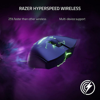 Razer DeathAdder V3 Pro Wireless Gaming Mouse 64g Ultra Lightweight - Focus Pro 30K Optical Sensor - Fast Optical Switches Gen-3