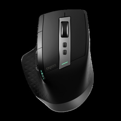 Rapoo MT750L / MT750W uzlādējama vairāku režīmu Bluetooth bezvadu pele, biroja biznesa Bluetooth un 2.4G bezmaksas pārslēgšana