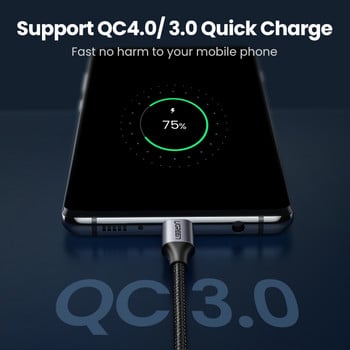 UGREEN USB Type C към USB C кабел за Samsung S10 S9Plus PD 60W Fast Charge Quick Charge 4.0 USB C кабел за Macbook Pro PD кабел