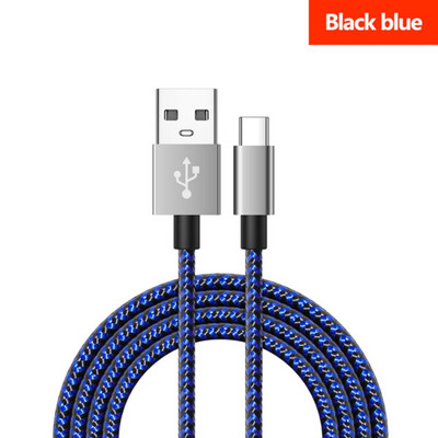 Suntaiho 3PCS USB Type C kábel Gyorstöltő adatkábel Xiaomi 12 poco f3 Huawei Samsung mobiltelefon töltőkábel USB C kábelhez