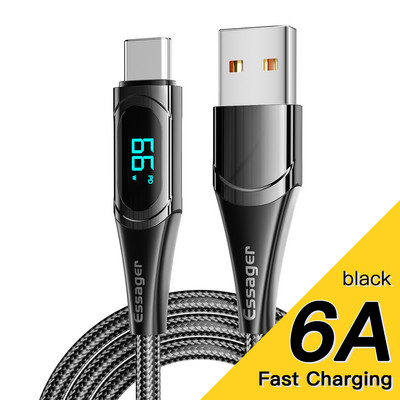 Essager USB C na USB tip C kabel PD100W 5A brzi punjač QC 4.0 za Xiaomi Poco prijenosno računalo iPad Huawei Oneplus kabel za punjenje telefona