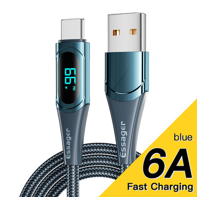 Essager USB C na USB tip C kabel PD100W 5A brzi punjač QC 4.0 za Xiaomi Poco prijenosno računalo iPad Huawei Oneplus kabel za punjenje telefona