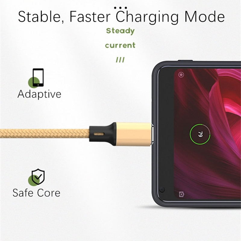 Uvlačivi 5A super punjenje 5A brzo punjenje opružni pleteni USB tip C kabel punjača žičani kabel za Huawei Xiaomi Samsung