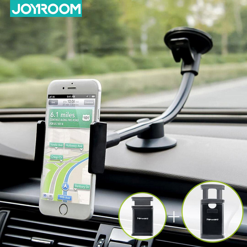 Paindlik pika käega autotelefoni hoidik iPhone12 11 pro mobiiltelefoni esiklaasi armatuurlauale imemisõhu väljalaskeava auto telefoni alus