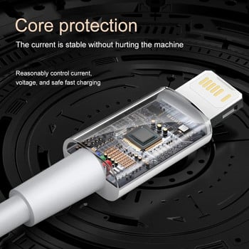 3 бр. USB кабел за осветление за iPhone 14 Plus 11 12 13 Pro Max XS XR SE iPad Air PD 20 W кабел за бързо зареждане Кабел Аксесоари с дължина 2 м