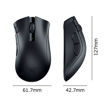 Razer DeathAdder V2 X HyperSpeed двурежимна безжична мишка за игри 5G оптичен сензор 14000DPI 7 програмируеми бутона