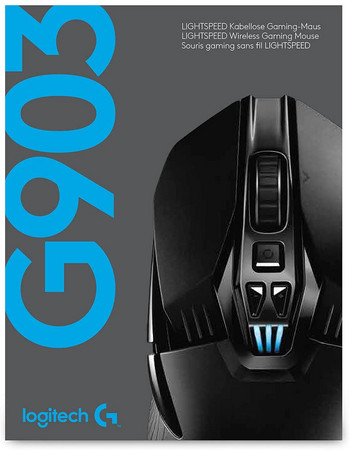 Logitech G903 HERO гейминг мишка механична RGB 25K hero 25600DPI кабелна безжична двойна акумулаторна настолен компютър преносим компютър