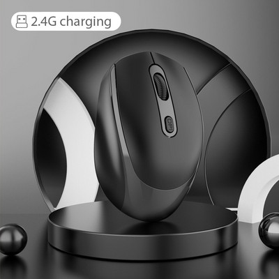 Bezdrôtová myš USB s nastaviteľným prijímačom, optická počítačová myš 2,4 GHz, ergonomická myš pre notebooky a počítače, Bluetooth myš