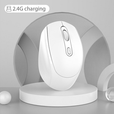 Bezdrôtová myš USB s nastaviteľným prijímačom, optická počítačová myš 2,4 GHz, ergonomická myš pre notebooky a počítače, Bluetooth myš
