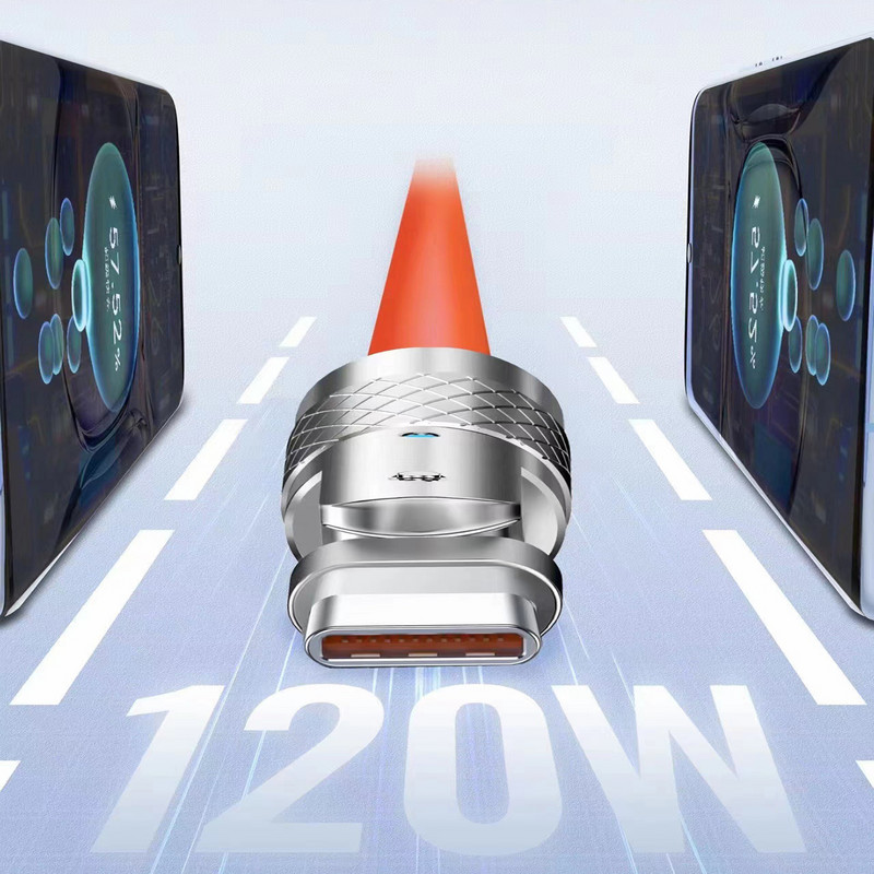 120 W 6A itin greito įkrovimo kabelis skysto silikono C tipo USB C laidas 1,2 m, skirtas Xiaomi Huawei Samsung USB Bold duomenų kabeliui