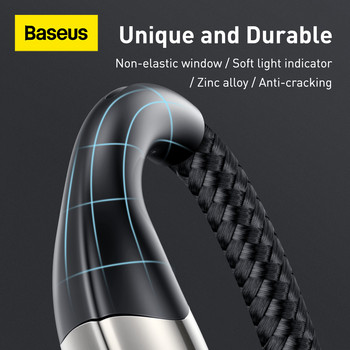 Baseus 2PCS 2.4A USB кабел за iphone 11 12 13 pro max Xs Xr X SE 8 mini Кабел за бързо зареждане за iphone USB зарядно устройство Кабел за данни