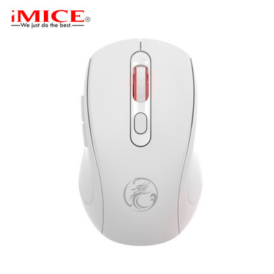 iMice Mute újratölthető vezeték nélküli egér csendes számítógép Mini 1600 DPI Ergonomikus Gaming Mause Optikai USB Laptop PC-hez