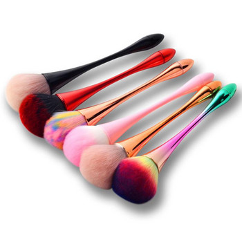 16 στυλ Nail Art Dust Brush For Manicure Beauty Brush Blush Powder brushes Fashion Gel Nail Accessories Nail Material Tools