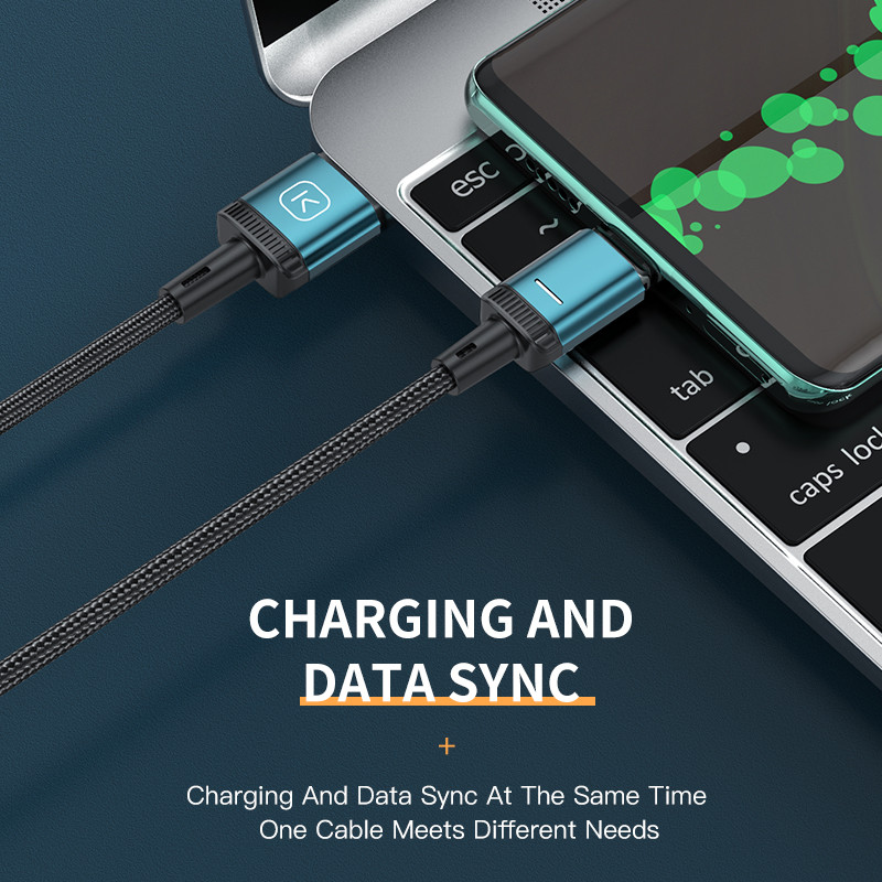 KUULAA Μαγνητικό καλώδιο Micro USB Τύπου C Καλώδιο γρήγορης φόρτισης για iPhone 12 11 Pro XS Max XR X 8 7 Φορτιστής Καλώδιο MicroUSB USB C