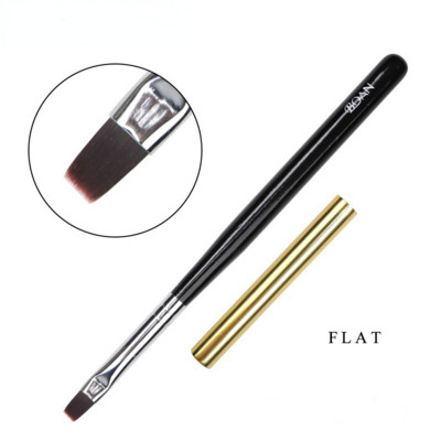 BQAN Perie pentru unghii Plată 2#4#6#8# Perie pentru pictură DIY Design Perie pentru arta unghiilor Strass Gel acrilic UV Sfaturi pentru ocul Instrumente de desen 3D