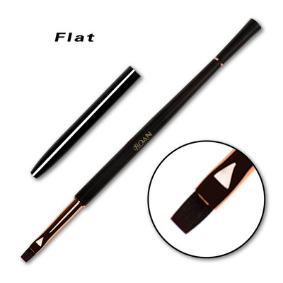 BQAN Perie pentru unghii Plată 2#4#6#8# Perie pentru pictură DIY Design Perie pentru arta unghiilor Strass Gel acrilic UV Sfaturi pentru ocul Instrumente de desen 3D