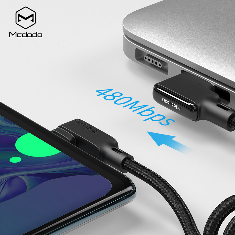 MCDODO USB tipo C laidas, ištraukiama automobilio spyruoklė 3A, skirta iPhone Huawei Xiaomi Samsung S10 9 OnePlus 4.0 įkroviklio LED duomenų laidui