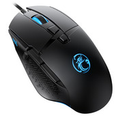 Laidinė žaidimų pelė Gamer Mause Kompiuteris Ergonomiška tyli USB pelė su laidu RGB foninio apšvietimo LED 7200 DPI pelės nešiojamam kompiuteriui