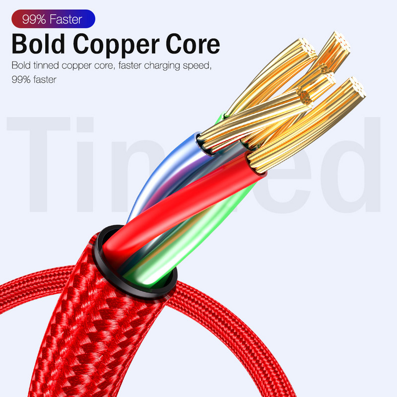 PD greito įkrovimo įkroviklio laidas iš USB C ir „Lightning“ laidas, skirtas iPhone 13 12 Mini 11 Pro Max X XS XR SE2 8 7 Plus Type c Laidas 2 m