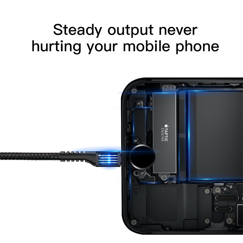 cablu usb retractabil cu arc de mașină pentru iPhone 11 pro xs max xr 8 7 6s plus 5se încărcător ipad date de încărcare rapidă pentru cablu fulger