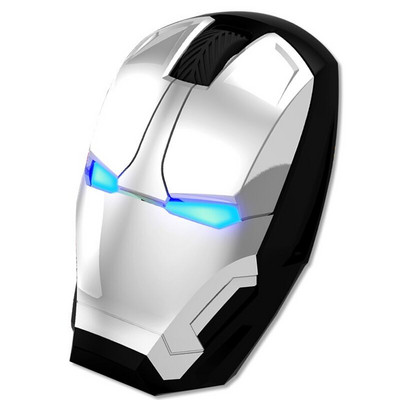 WEYES Mouse fără fir pentru aspectul Iron Man Economisire creativă a energiei Notebook jocuri pe calculator Soareci Cel mai tare Art