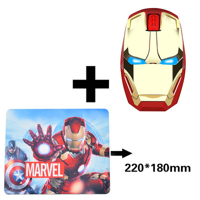WEYES Mouse fără fir pentru aspectul Iron Man Economisire creativă a energiei Notebook jocuri pe calculator Soareci Cel mai tare Art