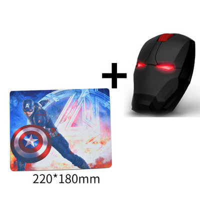 WEYES Mouse fără fir pentru aspectul Iron Man Economisire creativă a energiei Notebook jocuri pe calculator Soareci Cel mai tare Art