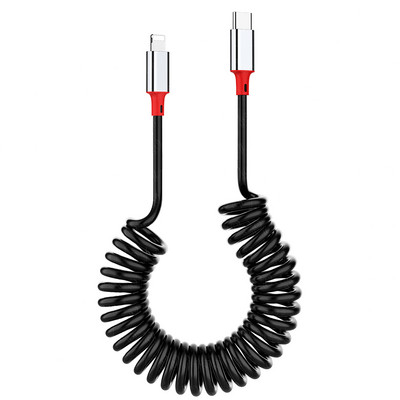 Ανασυρόμενο καλώδιο USB Type C για iPhone 14 13 Pro Max PD 20W Γρήγορη φόρτιση Καλώδιο USB C για iPhone 12 11 Pro USB Type C Καλώδιο δεδομένων