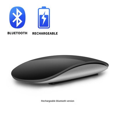 Belaidė pelė Bluetooth 5.0 įkraunama pelė Belaidė kompiuterinė tyli pelė Ergonomiška pelė Optinė pelė skirta Apple Mac PC iPad