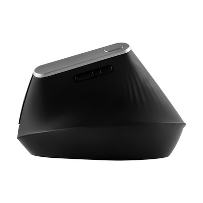 Mouse fără fir CHYI 2,4 Ghz Mouse vertical ergonomic 1600 DPI Mouse optic USB pentru jucători cu lumină colorată Mouse de birou pentru laptop PC